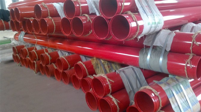 新鉦潤消防內外涂塑鋼管