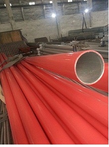 新鉦潤EP環氧樹脂外涂塑鋼管